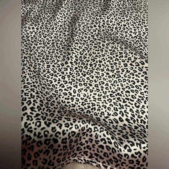 Jade and Jane Leopard Satin Slip Dress Size Large NWT - Picture 4 of 6